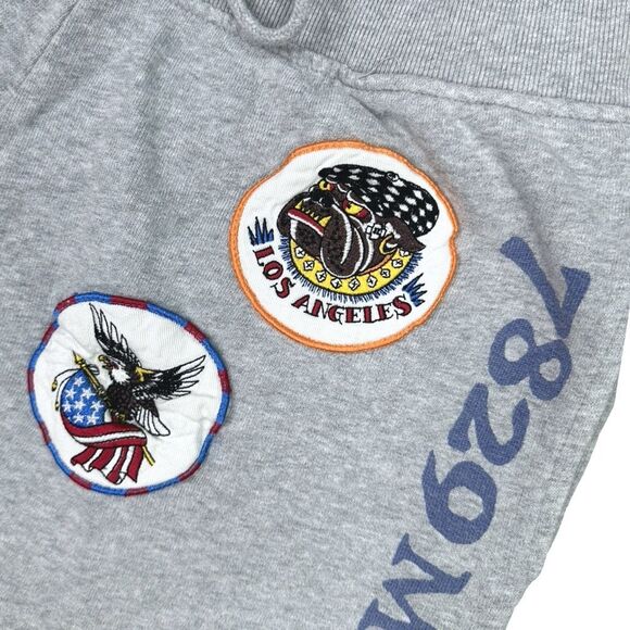 Vintage Y2K Ed Hardy Cut-Off Sweat Shorts - Size Small - Picture 2 of 8